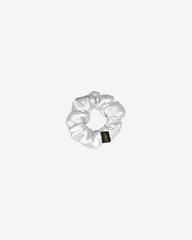 Elastic de Par din Matase, Alb Perlat