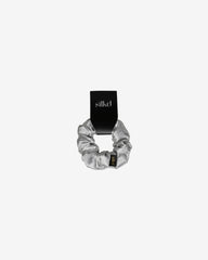 Elastic de Par din Matase, Gri Silver