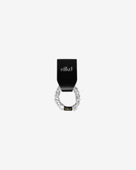 Elastic de Par din Matase S, Alb Perlat