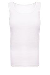 Organic cotton rib tank top 