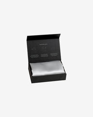 Fata de Perna din Matase, Gri Silver