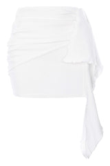 Organic cotton mini skirt