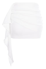 Organic cotton mini skirt