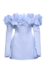 Rochie Corset Baby Blue