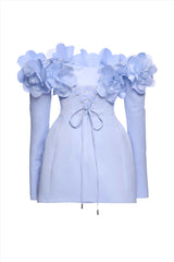 Rochie Corset Baby Blue