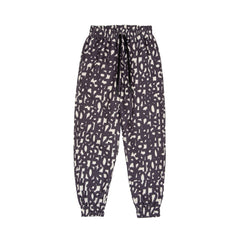 Trousers with Numerical Print