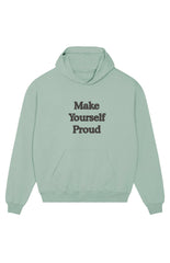 Cotton Hoodie in mint Proud