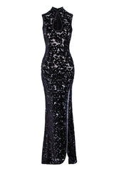 Rochie cu Trena Audra, Neagra