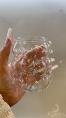 Bubble Glass Cup 350ml