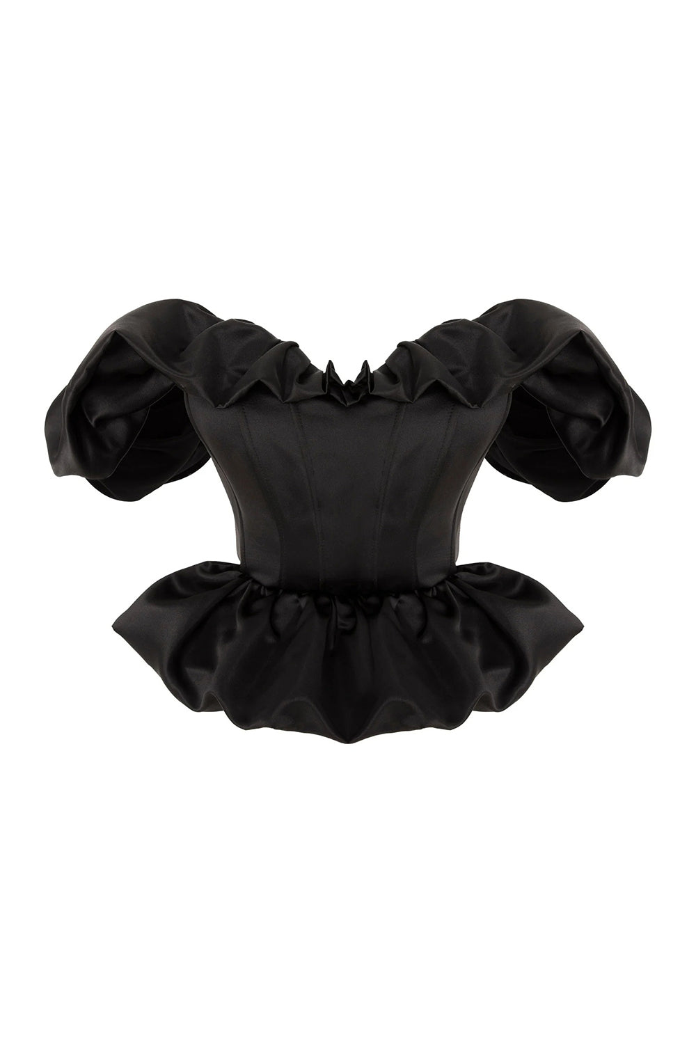 Elegant black corset top – Retro Future