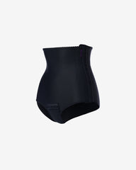 Chilot Postnatal cu Talie Inalta si Inchizatori Duble, Negru
