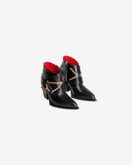 Ciocate din Piele Western Rich Bitch, Negre