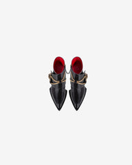 Ciocate din Piele Western Rich Bitch, Negre