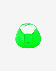 Geanta de Piele "Luna", Verde Neon