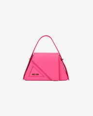 Geanta Mini de Piele "Ruler", Roz