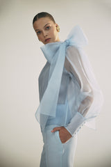 Bluza din Organza, Baby Blue