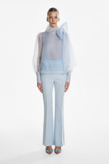 Bluza din Organza, Baby Blue