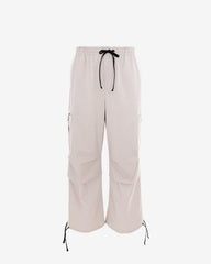 Pantaloni Cargo Largi cu Buzunare, Bej
