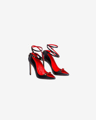 Pantofi din Piele Harlot, Negri