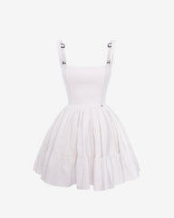 Rochie Corset Mini, Porcelain White