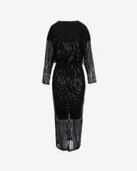 Rochie din Paiete Helen, Neagra
