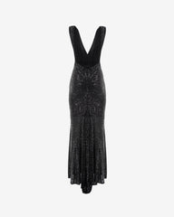 Rochie Lunga din paiete "All Eyes on You", Neagra