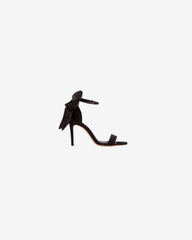 Sandale din Satin Anya, Negre
