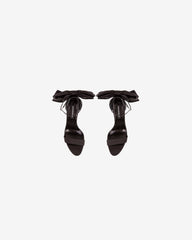 Sandale din Satin Anya, Negre