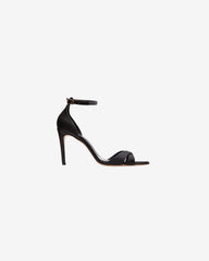 Sandale din Satin Thea, Negre