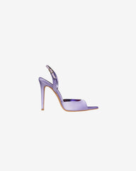Sandale din Satin Vicky, Lila