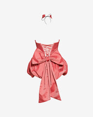 Set Corset si Fusta din Tafta Noelle, Roz