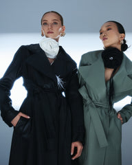 Trench din Piele, Negru